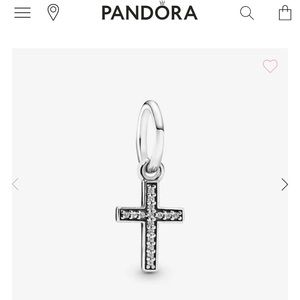 Pandora Cross charm